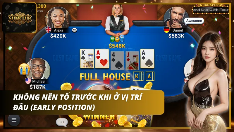 Khám phá những kinh nghiệm chơi bài Poker tại sảnh Sumclub